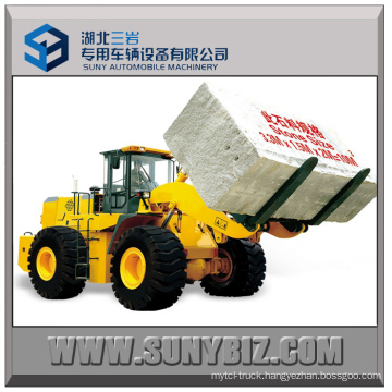 16t Fork Loader for Block Handling